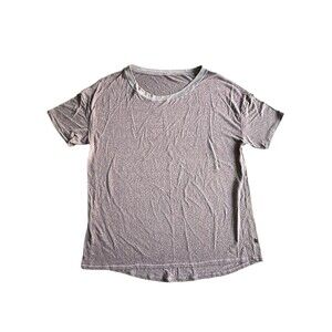 Lululemon Athletica Men’s Size‎ Medium Purple Maroon Crew Neck Top Soft #J2-5